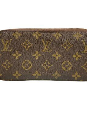 LOUIS VUITTON Zippy Wallet M60017 Monogram CA2048 Long Wallet Monogram Canvas